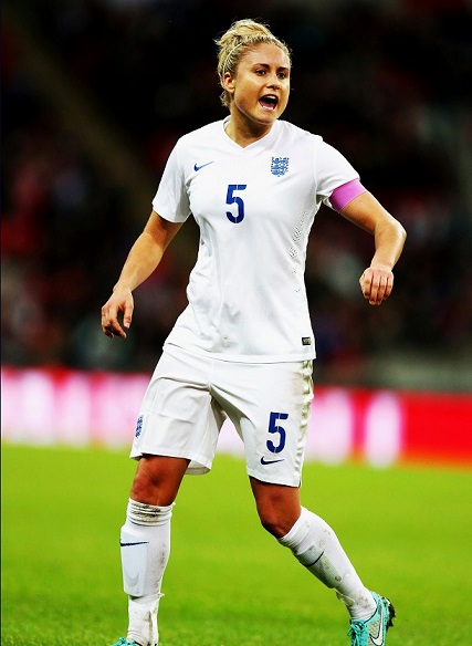 Steph Houghton, England football, women's league. 