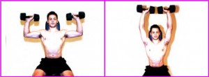 BESTFIT Issue 10 workout, Seated shoulder press