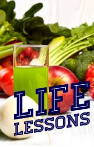 Issue 12 Bestfit Life Lessons cover photo, showcasing a range of healthy fruit and vegetables