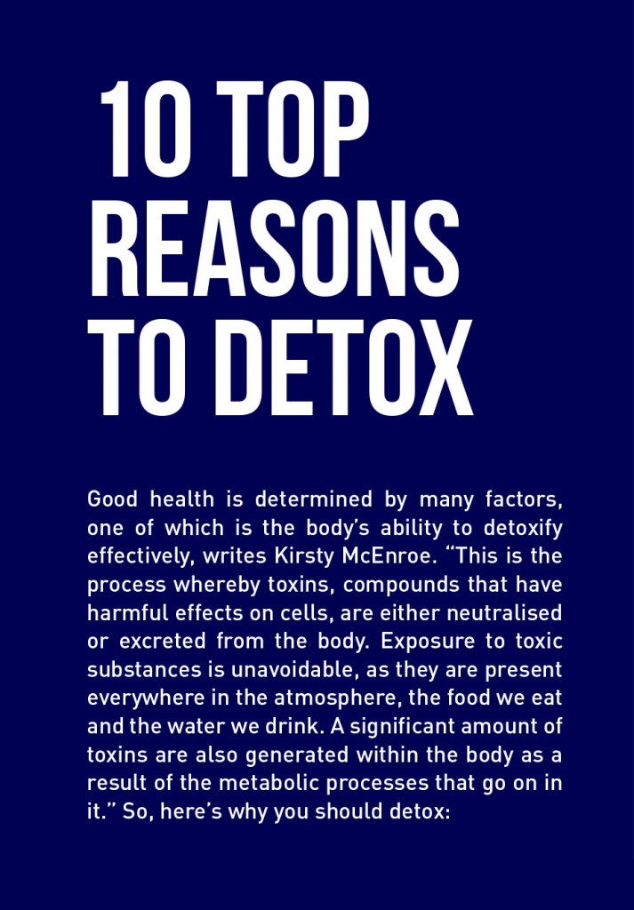 Bestfit Issue 12 Life Lessons  top 10 reasons to detox
